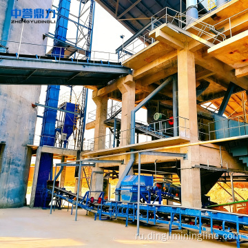 Мобильная линия по производству песка производительностью 100 тонн в час